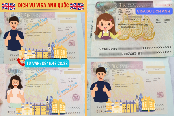 dịch vụ visa anh quốc tại Quang minh visa